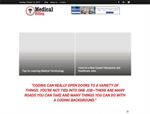 Tablet Screenshot of medicalbillingfromhome.net